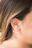 Paparazzi Earring - Disco Drama - Rose Gold