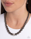 Paparazzi Necklace - High-Stakes FAME - Black