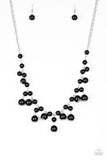 Paparazzi Necklace - Soon To Be Mrs. - Black