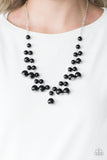 Paparazzi Necklace - Soon To Be Mrs. - Black