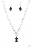 Paparazzi Necklace - So Sorority - Black