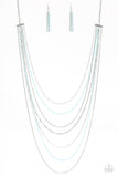 Paparazzi Necklace - Radical Rainbows - Blue