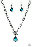 Paparazzi Necklace - So Sorority - Blue