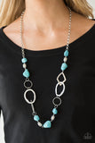 Paparazzi Necklace -  TERRA-ific! - Blue