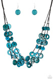Paparazzi Necklace - Wonderfully Walla Walla - Blue