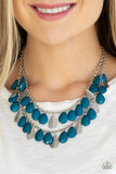 Paparazzi Necklace - Life of the FIESTA - Blue