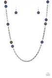 Paparazzi Necklace - Fashion Fad - Blue