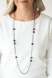 Paparazzi Necklace - Fashion Fad - Blue
