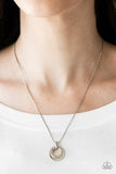 Paparazzi Necklace - Front and CENTERED - Brown