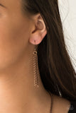 Paparazzi Necklace - Free Bird - Copper