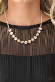 Paparazzi Necklace - Simple Sheen - Rose Gold