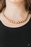 Paparazzi Necklace - High-Stakes FAME - Gold
