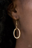 Paparazzi Necklace - Boldly Bronx - Gold