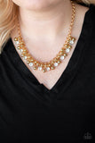 Paparazzi Necklace - Wall Street Winner - Gold