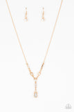 Paparazzi Necklace - Diva Dazzle - Gold