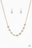 Paparazzi Necklace - Starlit Socials - Gold