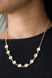 Paparazzi Necklace - Starlit Socials - Gold