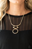 Paparazzi Necklace - Walk Like An Egyptian - Gold