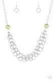 Paparazzi Necklace - Daring Diva - Green