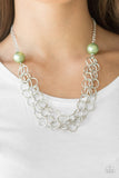 Paparazzi Necklace - Daring Diva - Green