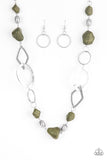 Paparazzi Necklace - Thats TERRA-ific! - Green