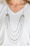 Paparazzi Necklace - Pharaoh Finesse - Green