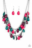 Paparazzi Necklace - Life of the FIESTA - Multi