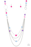 Paparazzi Necklace - Bubbly Bright - Multi