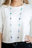 Paparazzi Necklace - Glassy Glamorous - Multi