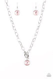 Paparazzi Necklace - Dynamite Dazzle - Pink