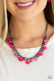 Paparazzi Necklace - Runway Rebel - Pink