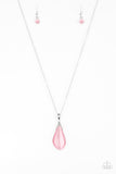 Paparazzi Necklace - Friends In GLOW Places - Pink
