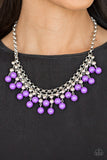 Paparazzi Necklace - Friday Night Fringe - Purple