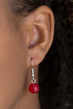 Paparazzi Necklace - So Pop-YOU-lar - Red