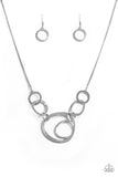 Paparazzi Necklace - Progressively Vogue - Silver