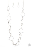Paparazzi Necklace - Perfect MISMATCH - Silver