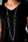 Paparazzi Necklace - Perfect MISMATCH - Silver