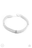 Paparazzi Necklace - Put On Your Party Dress - Silver