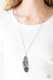 Paparazzi Necklace - Free Bird - Silver