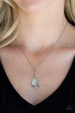 Paparazzi Necklace - Tell Me A Love Story - White