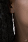 Paparazzi Necklace - Intensely Industrial - White