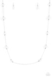 Paparazzi Necklace - Champagne On The Rocks - White