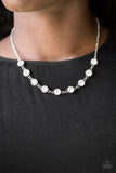 Paparazzi Necklace - Starlit Socials - White