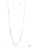 Paparazzi Necklace - Quite Quintessence - White