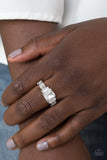 Paparazzi Ring - Born To Rule - White