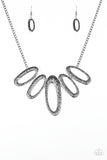 Paparazzi Necklace - Easy, TIGRESS! - Black