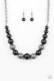 Paparazzi Necklace - Color Me CEO - Black