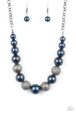 Paparazzi Necklace - Color Me CEO - Blue