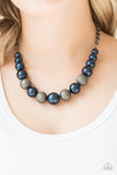 Paparazzi Necklace - Color Me CEO - Blue