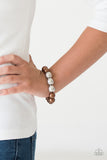 Paparazzi Bracelet - All Dressed UPTOWN - Brown